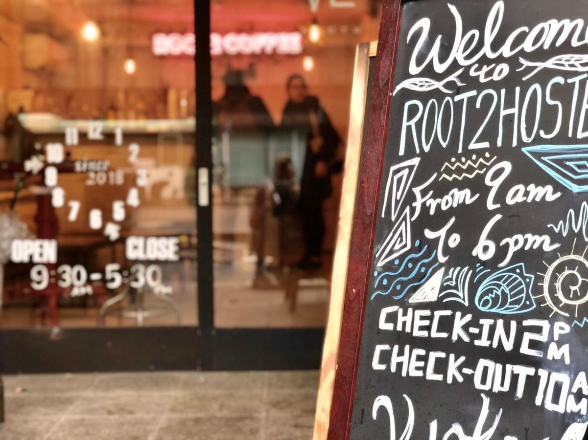 Root2 Coffee & Hostel Kiotó Kültér fotó