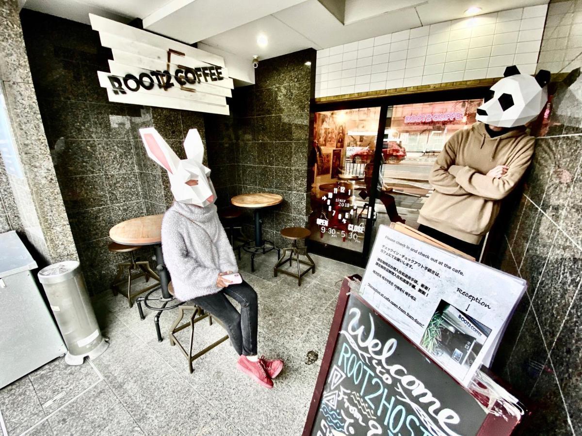 Root2 Coffee & Hostel Kiotó Kültér fotó